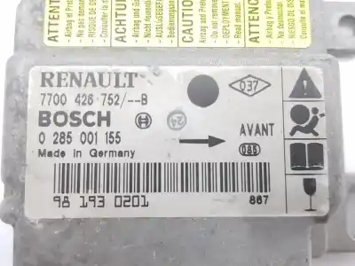 İkinci el araba yedek parçası hava yastigi kontrol ünitesi için renault clio ii fase ii 1.2 oem iam referansları 7700426752  7700426752