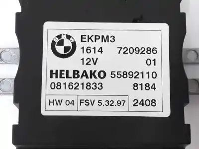 Second-hand car spare part injection pump control unit for bmw 3 (e90) 318 d oem iam references 16147209286  55892110 081621833