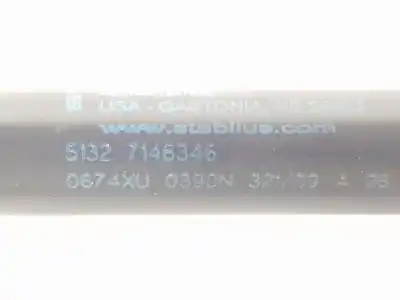 Peça sobressalente para automóvel em segunda mão amortecedor do capô por bmw x6 (e71, e72) xdrive 30 d referências oem iam 51237148346  51237148346