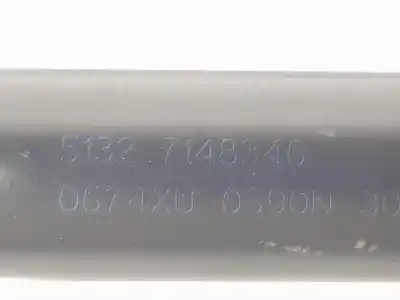 Peça sobressalente para automóvel em segunda mão amortecedor do capô por bmw x6 (e71, e72) xdrive 30 d referências oem iam 51237148346  51237148346