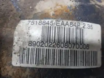 Pezzo di ricambio per auto di seconda mano differenziale posteriore per bmw 3 (e46) 320 d riferimenti oem iam 33107518845  33107518845
