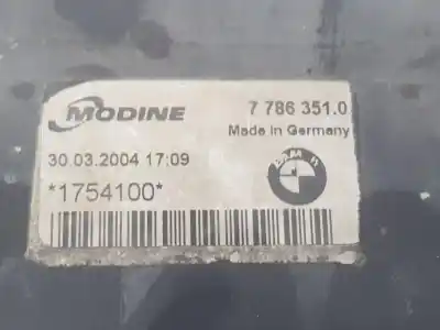 Second-hand car spare part intercooler for bmw 3 (e46) 320 d oem iam references 17517786351  17517786351