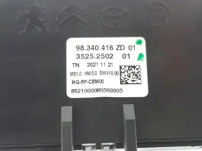 Автозапчасти б/у климат-контроль за toyota proace verso 1.6 d-4d cat ссылки oem iam su001b2014  98340416zd