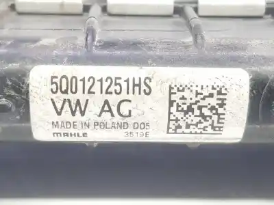 Recambio de automóvil de segunda mano de radiador auxiliar para volkswagen t-roc 1.5 16v tsi act referencias oem iam 5q0121251hs 5q0121251hs 