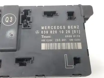 Second-hand car spare part electronic module for mercedes-benz vito (w639) basic, combi 2.1 cdi oem iam references a6398201026  a6398201026