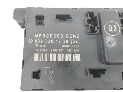 Автозапчастина б/у електронний модуль для mercedes-benz vito (w639) basic, combi 2.1 cdi посилання на oem iam a6398201226  a6398201226
