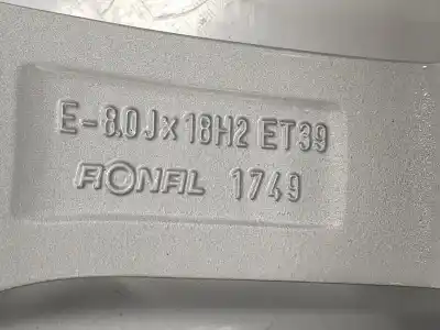 Second-hand car spare part rim for audi q5 2.0 16v tfsi oem iam references 8r0601025a  8.0jx18h2 et39