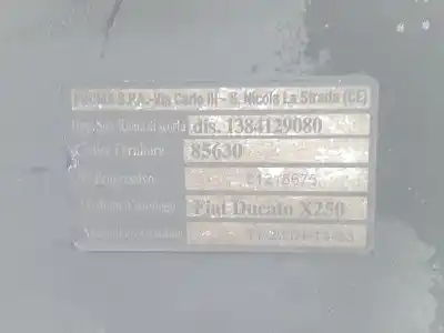 Recambio de automóvil de segunda mano de soporte rueda repuesto para fiat ducato furgón ta 30 2.3 turbodiesel multijet referencias oem iam 1384129080 1384129080 
