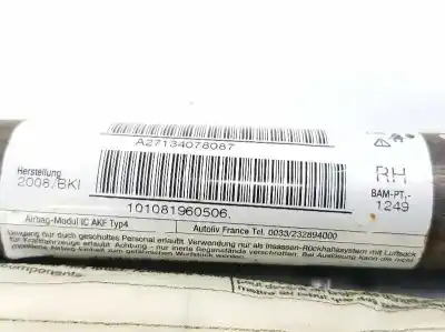 Second-hand car spare part front right curtain airbag for mini mini (r56) one oem iam references 72127134078  72127134078