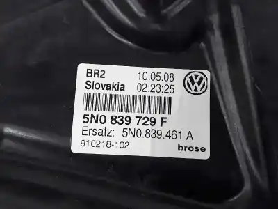 Автозапчастина б/у регулятор склона задній лівий для volkswagen tiguan (5n_) 2.0 tdi посилання на oem iam 5n0839729f