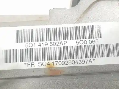 Second-hand car spare part steering column for seat leon (5f1) 1.4 16v tsi act oem iam references 5q1419502ap  5q1419502ap