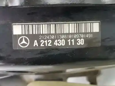 Second-hand car spare part brake servo for clase c clase e lim. 2.1 cdi oem iam references a2124301130  2124301130
