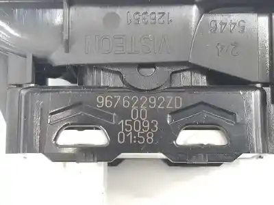 Second-hand car spare part rear right power window switch for citroen c4 picasso ii 1.6 bluehdi 120 oem iam references 96762292zd  96762292zd
