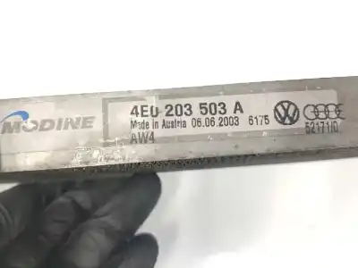 Second-hand car spare part water radiator for audi a8 (4e2) 4.0 v8 32v tdi biturbo cat (ase) oem iam references 4e0203503a