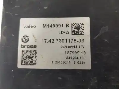 Автозапчастина б/у електро вентилятор для bmw x3 (f25) 2.0 turbodiesel посилання на oem iam 17427601176  7601176