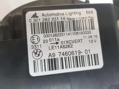 Second-hand car spare part left headlight for bmw serie m4 coupe 3.0 24v oem iam references 63117460619  63117377841