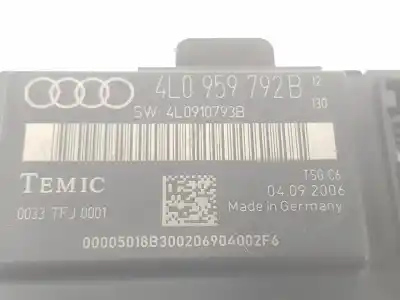 Second-hand car spare part electronic module for audi q7 (4l) 3.0 v6 24v tdi oem iam references 4l0959792b  4l0959793b