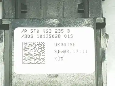 Автозапчасти б/у предупреждение за seat leon (5f1) 1.4 16v tsi act ссылки oem iam 5f0953235b  5f0953235b