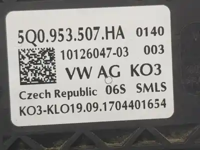 Автозапчастина б/у управління рульмом для seat leon (5f1) 1.4 16v tsi act посилання на oem iam 5q0953507ha  5q0953513ag