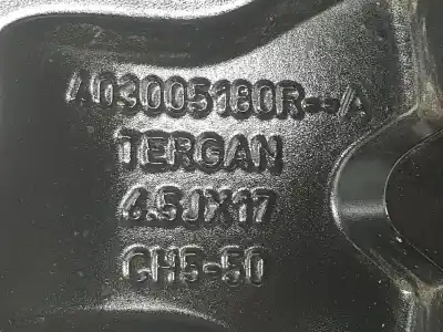 Second-hand car spare part rim for dacia duster (hm_) 1.3 tce 150 (hmm3) oem iam references 403005180r  6.5j x 17