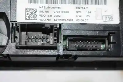 Peça sobressalente para automóvel em segunda mão comando de sofagem (chauffage / ar condicionado) por bmw serie 1 berlina 5p (f20) bmw 120d xdrive referências oem iam 64119147299  64119199260