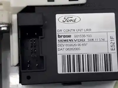 Автозапчастина б/у двиг скла задне ліво для ford focus c-max (dm2) 1.6 tdci посилання на oem iam 1430350  6m5t14b532aa