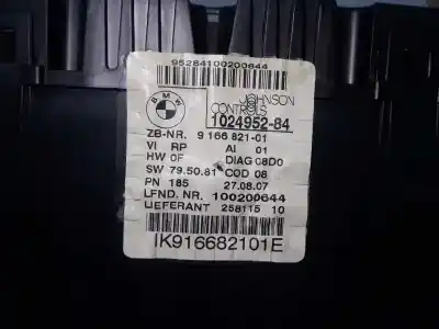 Peça sobressalente para automóvel em segunda mão quadrante por bmw serie 1 berlina (e81/e87) 118d referências oem iam 62109283801  9166821