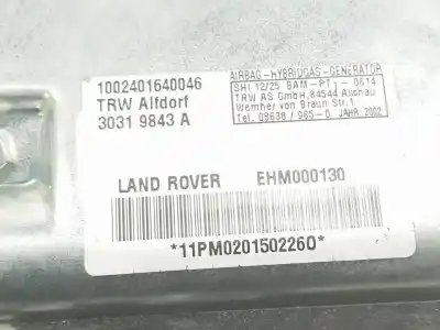 Автозапчасти б/у передняя левая боковая подушка безопасности за land rover range rover (lm) td6 vogue ссылки oem iam ehm000130  xh4214c583ba