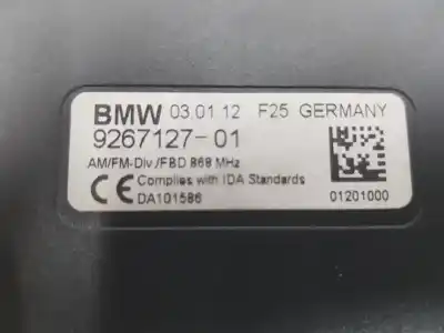 Автозапчасти б/у антенный усилитель за bmw x3 (f25) 2.0 turbodiesel ссылки oem iam 65209267127  9367127