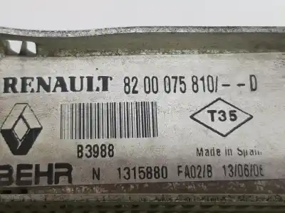 Автозапчасти б/у интеркулер за renault espace iv (jk0/1_) 2.2 dci (jk0h) ссылки oem iam 8200075810  8200075810 Автозапчасти б/у интеркулер за renault espace iv (jk0/1_) 2.2 dci (jk0h) ссылки oem iam 8200075810  8200075810