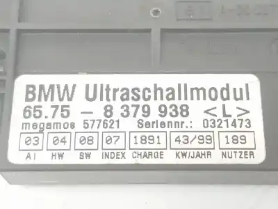 Second-hand car spare part electronic module for bmw 3 (e46) 318 i oem iam references 65758379938  8379938