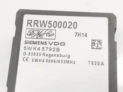 Автозапчастина б/у електронний модуль для land rover range rover (lm) 3.6 td v8 посилання на oem iam rrw500020  5wk45792b