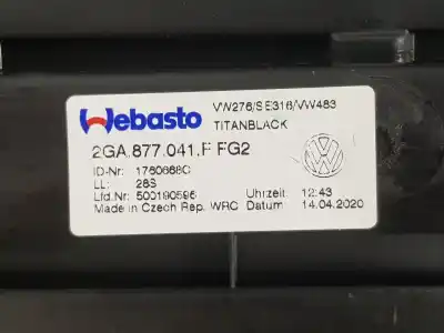 Автозапчастина б/у електричний дах для cupra formentor dpca посилання на oem iam 2ga877041f  2ga877049