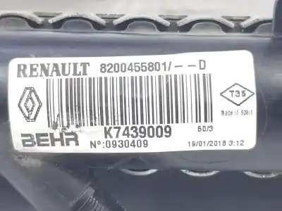 Автозапчастина б/у водяний радіатор для renault kangoo express (fw0/1_) 1.5 dci 75 (fw07 fw10 fw04) посилання на oem iam 8200455801  8200455801