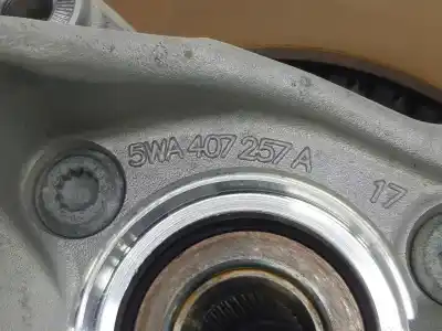 Second-hand car spare part front left knuckle for cupra formentor dpca oem iam references 5wa407253a  5wa407253a