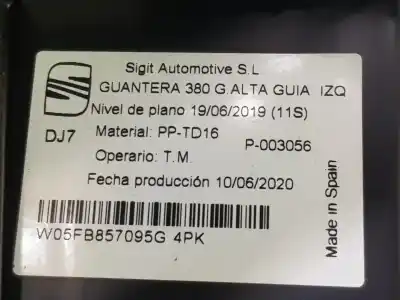 Автозапчастина б/у бардачок для cupra formentor dpca посилання на oem iam 5fb857095g  5fb857095g