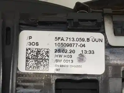 Second-hand car spare part gear lever for cupra formentor dpca oem iam references 5fa713059b  5fa713059b