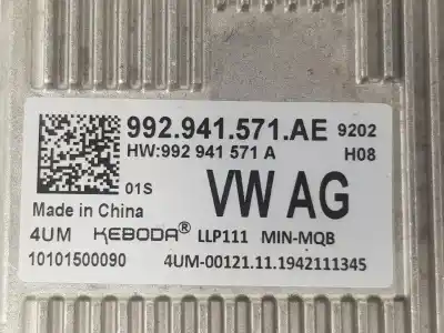 Автозапчасти б/у блок управления ксеноновыми фарами за cupra formentor dpca ссылки oem iam 992941571ae  992941571ae