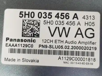 Second-hand car spare part electronic module for cupra sin definir sin definir oem iam references 5h0035456a  5h0035456a