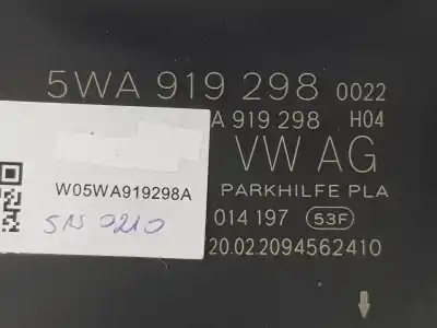 Автозапчастина б/у електронний модуль для cupra formentor dpca посилання на oem iam 5wa919298a  5wa919298