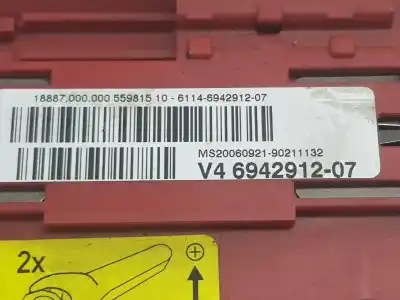 Second-hand car spare part fuse box unit for bmw 3 touring (e91) 320 d oem iam references 61146942912  6942912