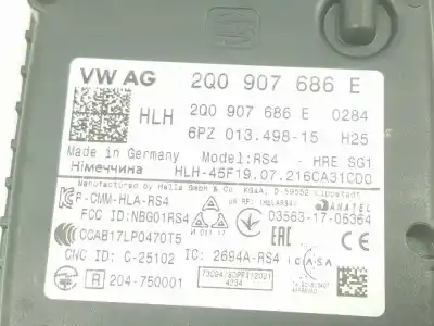 Автозапчастина б/у електронний модуль для cupra leon 1.5 16v tsi act посилання на oem iam 2q0907686e  2q0907686e