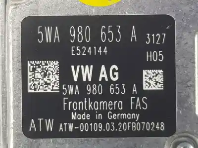 Second-hand car spare part camera for cupra formentor 2.0 tsi oem iam references 5wa980653a  5wa980653a