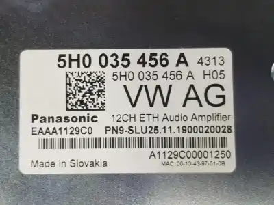 Автозапчастина б/у електронний модуль для cupra formentor 2.0 tsi посилання на oem iam 5h0035456a  5h0035456a