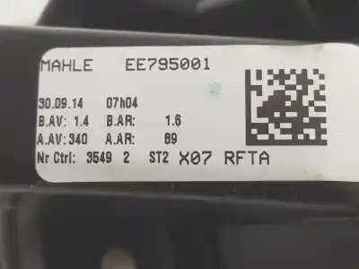 Автозапчастина б/у вентилятор опалення для smart forfour basis 52kw 453.042 посилання на oem iam a4539060201