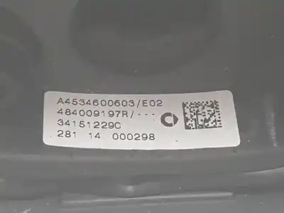 Автозапчастина б/у кермо для smart forfour basis 52kw 453.042 посилання на oem iam a4534600603  484009197r
