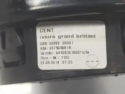 Автозапчастина б/у аератор для smart forfour basis 52kw 453.042 посилання на oem iam a4538305301  687505081r