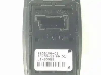 Автозапчастина б/у передній правий віконний вимикач для bmw x3 (f25) 2.0 turbodiesel посилання на oem iam 9208106  61319208106