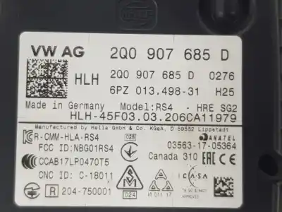 Автозапчастина б/у електронний модуль для cupra formentor 2.0 tsi посилання на oem iam 2q0907685d  6pz01349831
