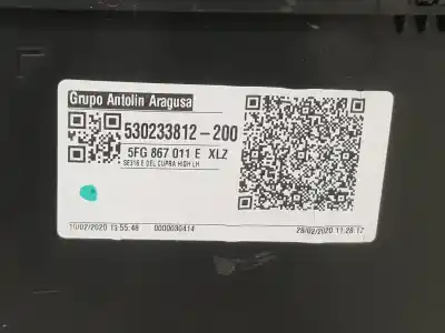 Автозапчастина б/у оббірка передніх дверей ліва для cupra formentor dpca посилання на oem iam 5ff867011e  5ff867011e